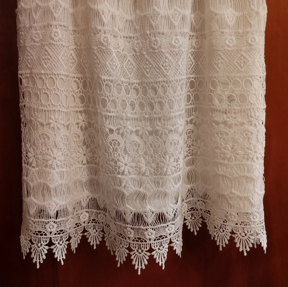 White lace sundress. DIVIDED by H & M. - Picture 3 of 5